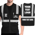 AYKRM 2 Pocket Mesh High Visibility Reflective Safety Vest by AYKRM