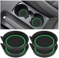 HZEL 4PCS 2.75 Inch PVC Car Cup Holder Coasters by Unknown