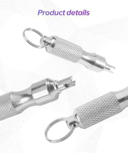 2PCS Valve Stem Removal Tool, Car Accessories Valve Core Removal Tool, - Image 3