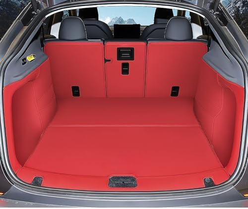 Compatible with 2026 Tesla Model Y L 6 Seater Trunk Mat & Back Seat Cover & by ZYCHUANGYING