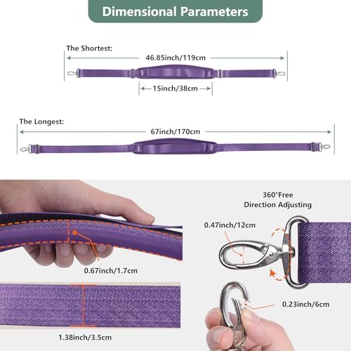 67 Inch Shoulder Straps, Soft - Image 2