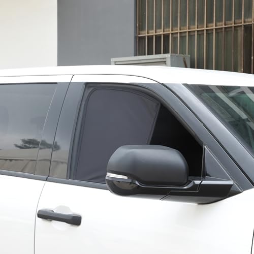 Window Shade Compatible with Toyot@ Tundra 2022-2025, Breathable Mesh Side - Image 6