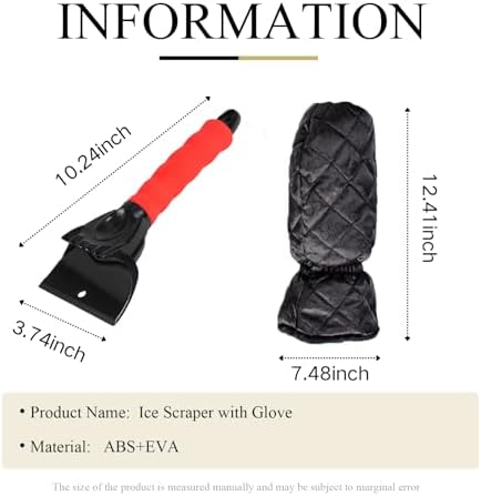 Ice Scraper with Glove - Image 2