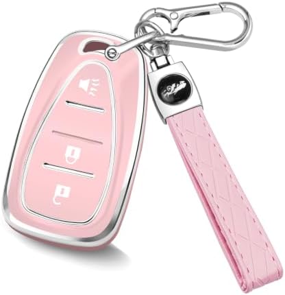 for Chevy Key Fob Cover, 3 Buttons TPU Key Cover by CARKEYCOVERforKERHXLE