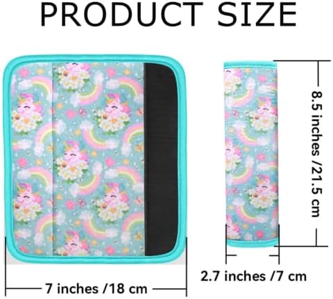 Seat Belt Cover for Kids, Seat Belt Pad for Boys Girls, Car Seat Straps - Image 2