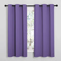 NICETOWN Window Curtain Panels, Thermal Insulated Solid Grommet Blackout by NICETOWN
