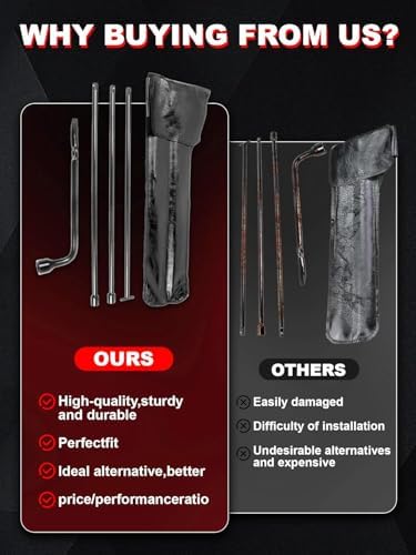 Spare Tire Tool Kit for Frontier/Titan/Pathfinder/Amanda/Xterra Rattle-Free - Image 3