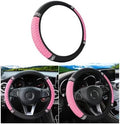 Osilly 15 Inch Rhinestone Leather Steering Wheel Cover by Osilly