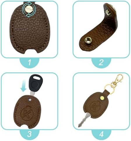 Leather Car Key Cover - Image 4