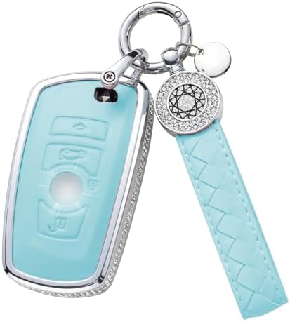 for BMW Key Fob Cover with Keychain by Unknown