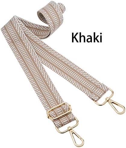 ZOOEASS Wide Shoulder Strap Adjustable Replacement Belt Crossbody Canvas Bag - Image 2