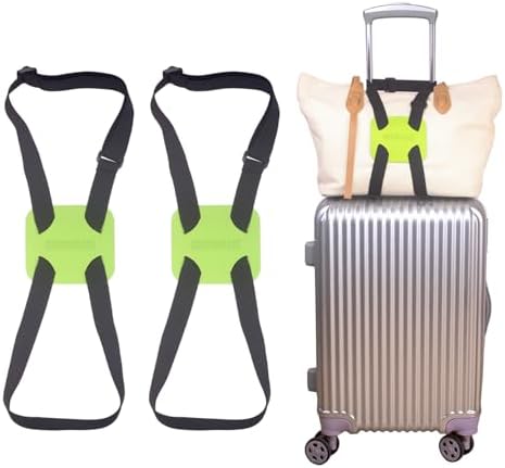 Luggage Straps，Luggage Straps for Suitcases Add a Bag Easy to Travel Belt for by Gufenlus