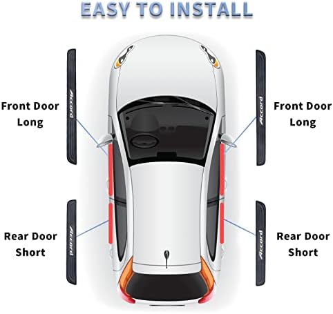 4pcs/Set Car Door Sill Plate Protectors - Image 6