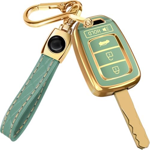 Lucrum Compatible with Honda Key Fob Cover & Keychain by Lucrum