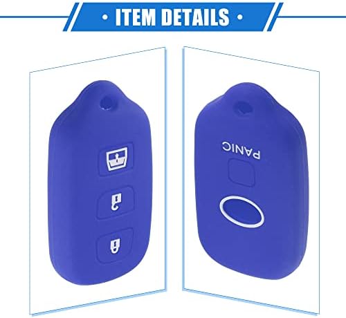 2 Pcs Key Fob Case Cover Compatible - Image 5