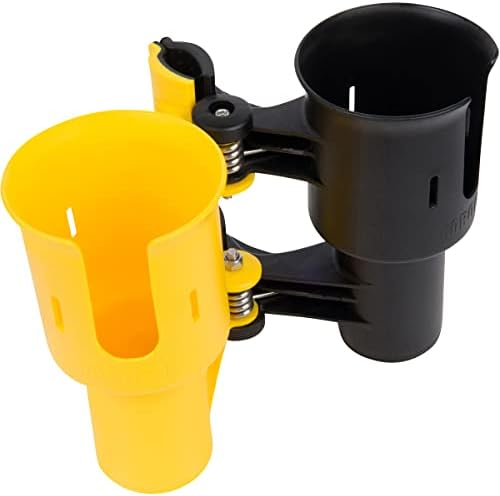 ROBOCUP, Patented Clamp On Boat Cup Holder |Multifunction Dual Drink Caddy - Image 3
