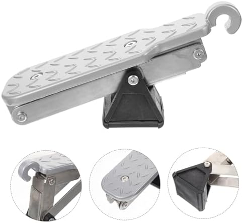PRETYZOOM Aluminum Car Door Step Folding Tire Step - Image 5