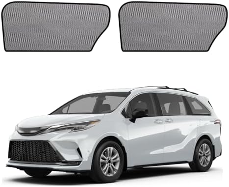 Sienna Window Shades 2021-2025, Rear Side Mesh by KOCZIL