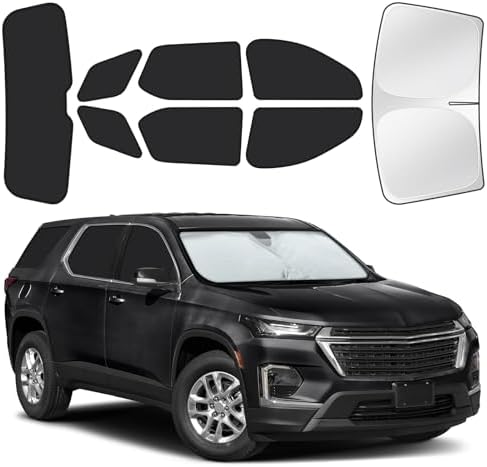 for Chevrolet Traverse 2018-2023 Car Window Shades by MakeLifeBetter