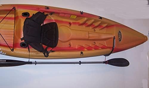 Bright Blue Folding J-Style Kayak Rack ROOF TOP and WALL Carrier Bundle - Image 6