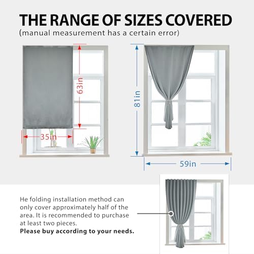 JILRON Magic Tape Stick on Portable Curtains - Image 3