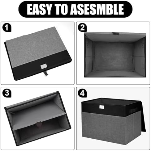 Bagnizer Large 42 Quarts Fabric Storage Bins - Image 5