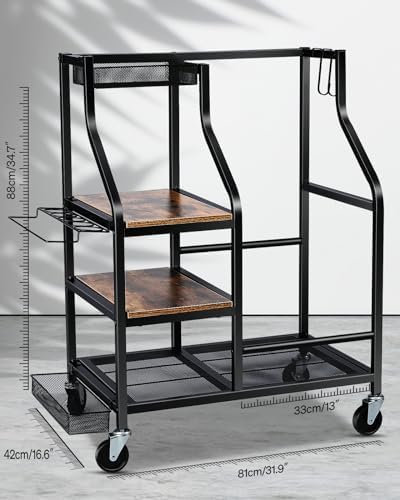 FHXZH Golf Bags Storage Garage Organizer - Image 6
