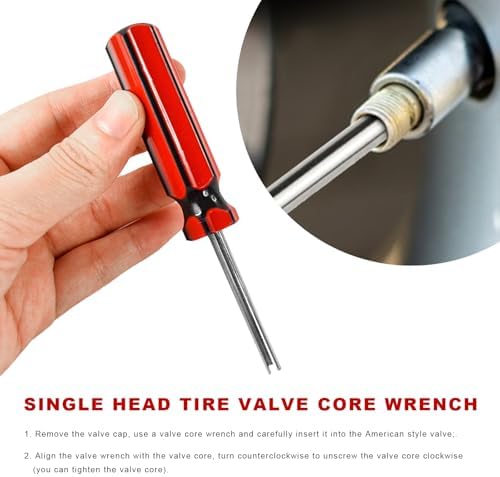 10PCS Valve Core Removal Tools, Automotive Screwdriver Tire Stem Core Removers - Image 5