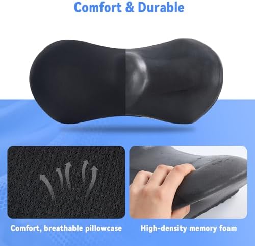 Lumbar Support Pillow for Office Chair and Car Seat, Lumbar Pillow - Image 3