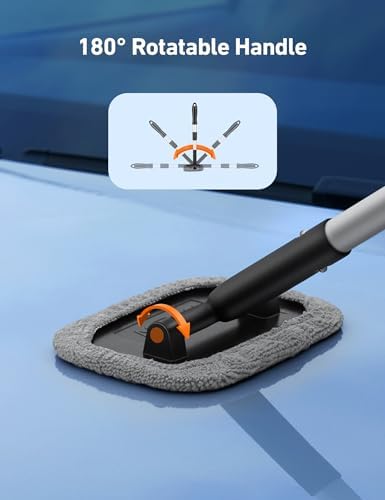 AstroAI Windshield Cleaner Extendable 180° Rotating Handle - Image 3