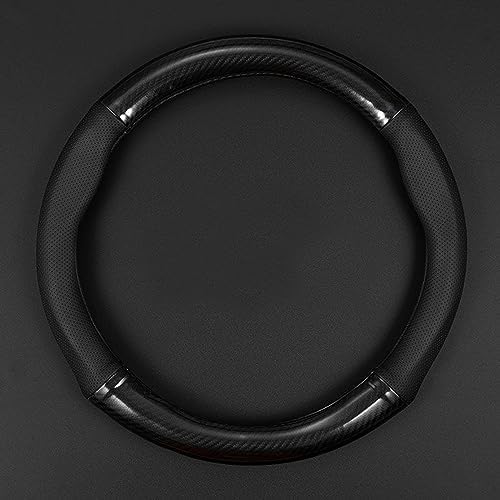 gunhunt 1 Pack Car Breathable Steering Wheel Cover, Carbon Fiber Non-Slip by gunhunt
