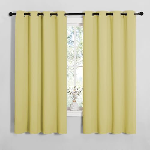 NICETOWN Bedroom Curtain Panels Blackout Draperies, Thermal Insulated Solid by NICETOWN