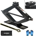 Scissor Car Lift Jack 2.5 Ton for Sedans, MPVs & SUVs, Compact Portable Cross by AUTOXBERT