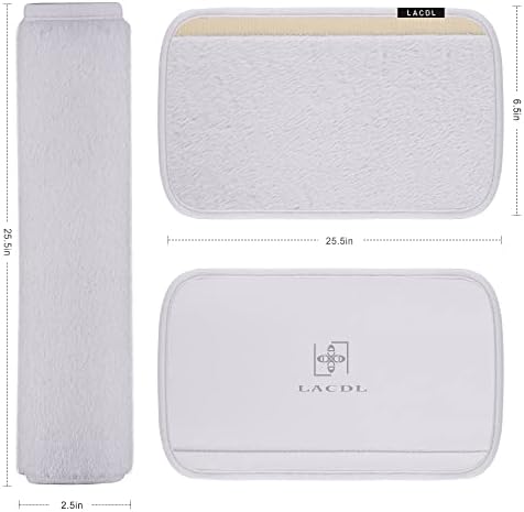 LACDL Extra Long Seatbelt Cover Super Soft Furry - Image 6