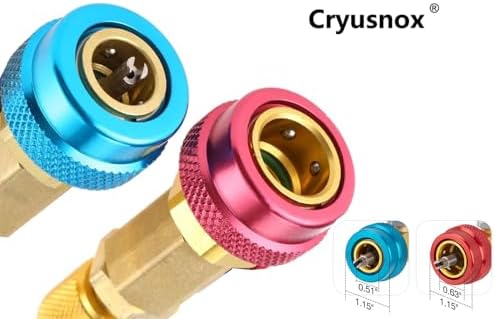 R134A R12 Valve Core Quick Remover Installer, Air Conditioning Adjustable High - Image 4