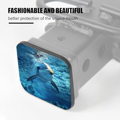 Hitch Cover Fits for 2-Inch Hitch, Close - Image 4