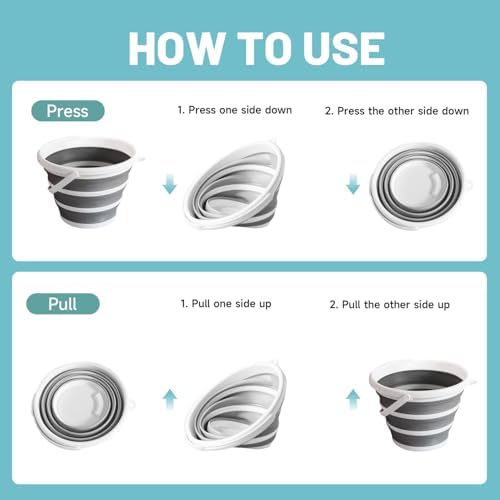 Collapsible Water Bucket – Portable, Outdoor Activities - Image 5