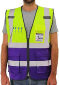 Dib Safety Hi Vis Reflective Safety Vest by HighVisibilityWorkwear