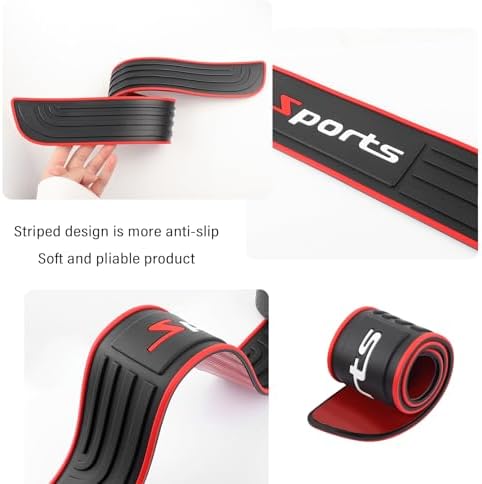 4PCS Car Door Sill Protector, Anti-Scratch & Waterproof Car Door Sills Scratch - Image 5