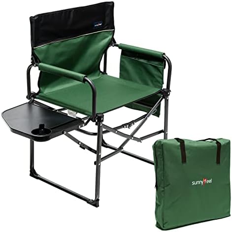SUNNYFEEL Oversized Camping Chair Portable Directors Chairs by SunnyFeelCamping