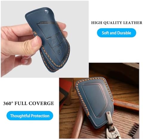 MILD EAST Genuine Leather Key Fob Cover - Image 5