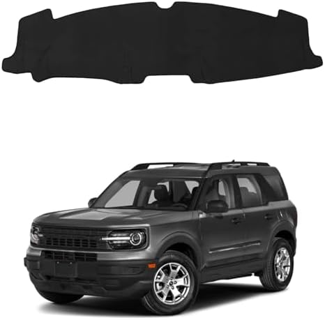 Dashboard Mat Cover for Ford Bronco Sport 2024 2023 2022 2021 Nonslip Center by BOLTRY