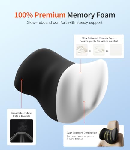2-Pack Car Neck Pillow: Ergonomic Neck Support - Image 3