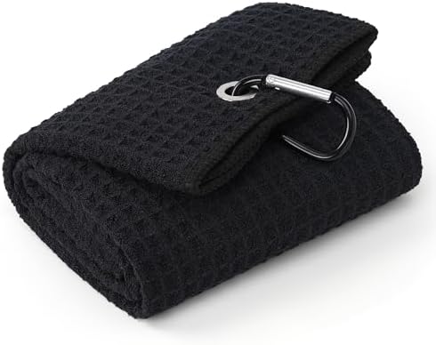 Mile High Life Golf Towel 16x24 inch, Upgraded Large Waffle Weave by MileHighLife