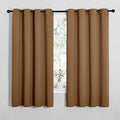 NICETOWN Sleek Blackout Curtains, 2 Panels, W55 x L68-inch by NICETOWN