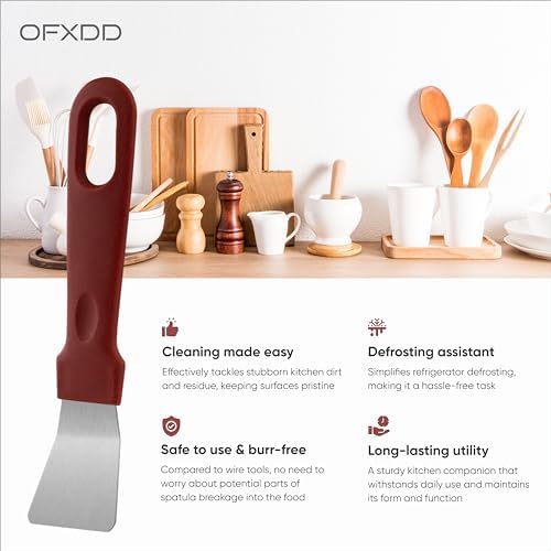 Metal Spatula for Cast Iron Skillet, Freezer - Image 2
