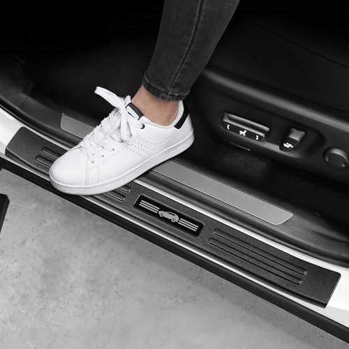 4PCS Door Sill Protector Compatible by Hugeek