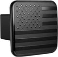 2" American Black Flag Hitch Cover Plug by AutoAccessores