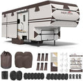 41-45ft 5th Wheel RV Cover, 9-Layer Waterproof Camper Cover by Unknown