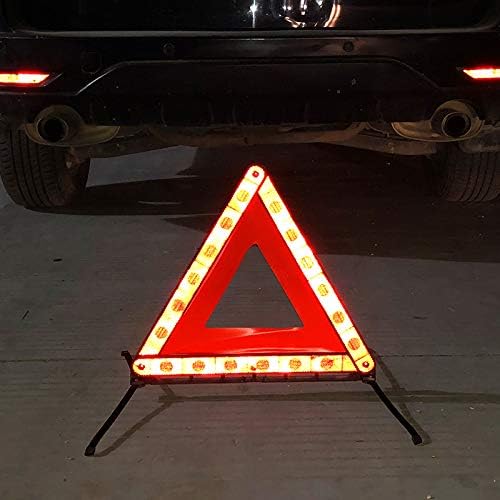 Fasmov 3 Pack Emergency Warning Triangle Kit, High Visibility Reflective Safety - Image 7